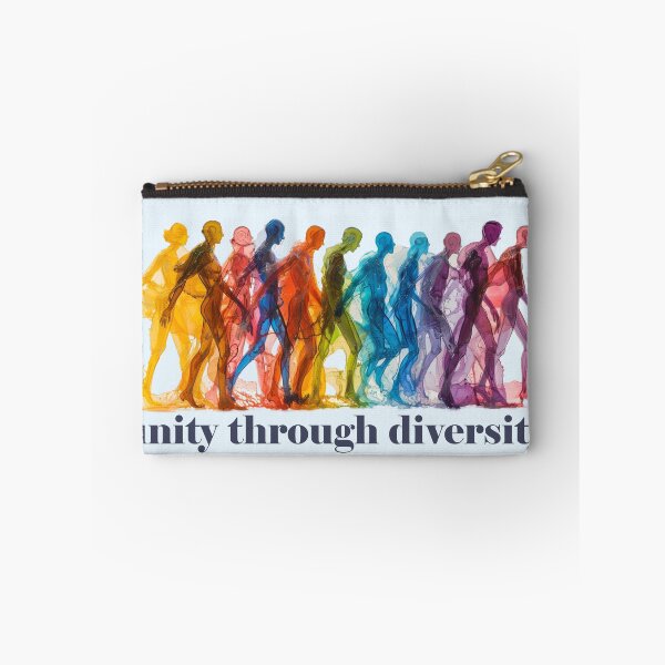 Item preview, Unity through diversity - Day of Respect for Cultural Diversity - Colorful Silhouettes designed and sold by Niss-store.