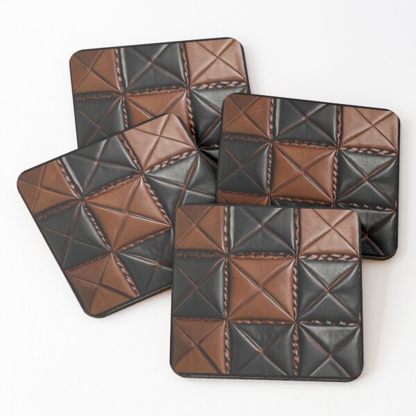 Item preview, LEATHER PATCHWORK DESIGN designed and sold by asudesign.