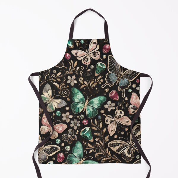 Item preview, Gemstone-Accented Butterfly Pattern designed and sold by TeslaSt0re.