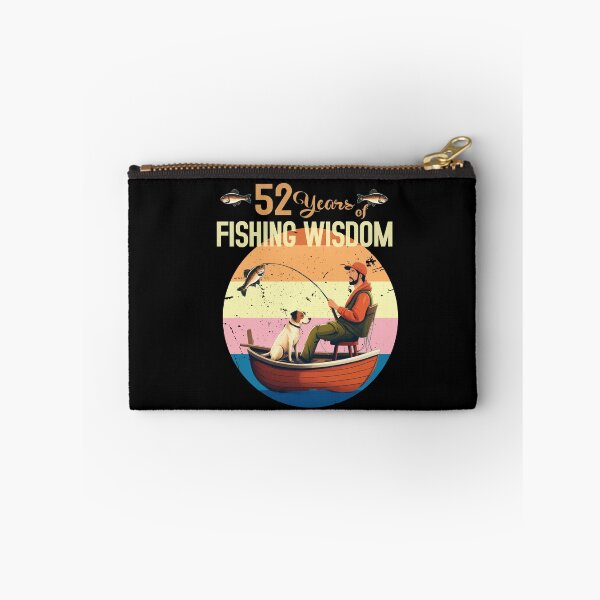 Item preview,  52 years of fishing wisdom designed and sold by giftfromheart.