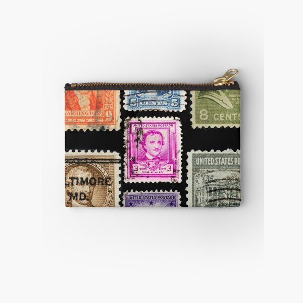 Item preview, Vintage USA postage stamps collection designed and sold by Photopat.