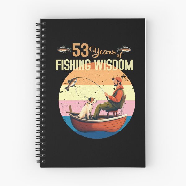 Item preview, 53 years of fishing wisdom designed and sold by giftfromheart.