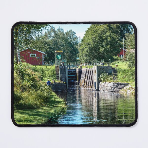 Item preview, The beautiful and atmospheric entrance to the lock designed and sold by connyM-Sweden.