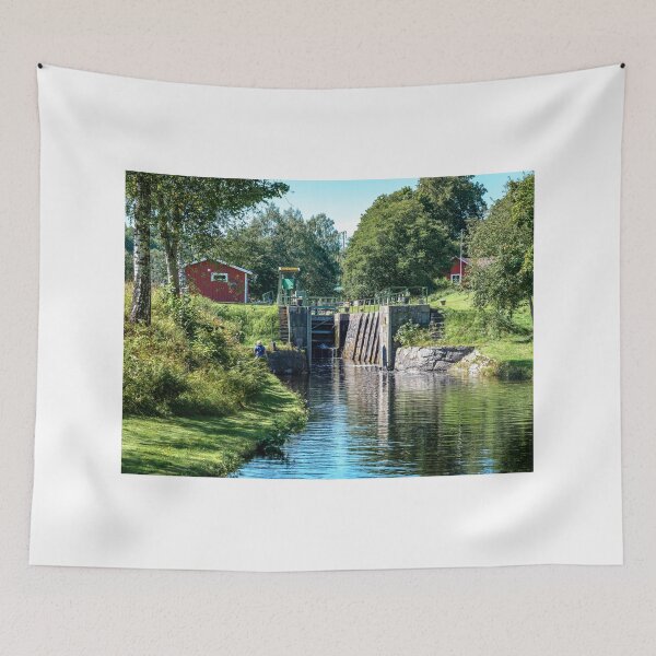 Item preview, The beautiful and atmospheric entrance to the lock designed and sold by connyM-Sweden.