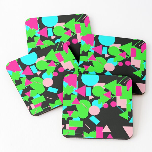 Item preview, Disruptive Geometric Neon Pattern designed and sold by American-Ancap.