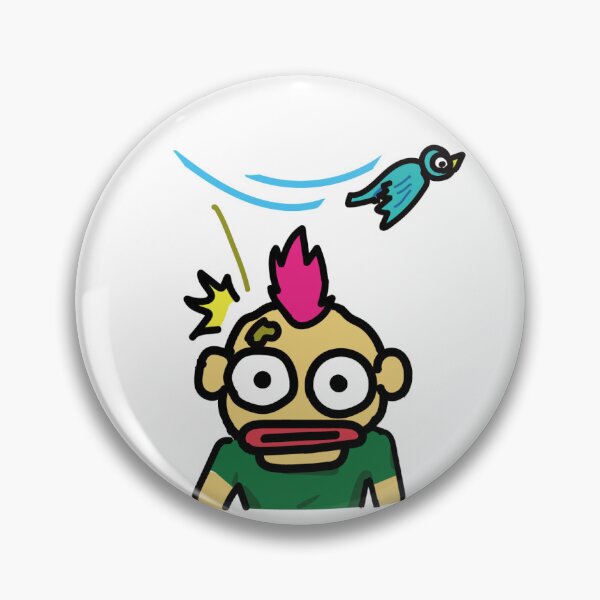 Item preview, Unlucky man -bird poop- designed and sold by EDOxMAN.