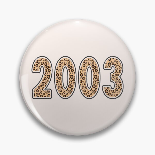 Item preview, 2003 Birthday Year Leopard Print designed and sold by Jeallan Designs.