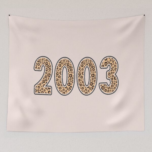 Item preview, 2003 Birthday Year Leopard Print designed and sold by Jeallan Designs.