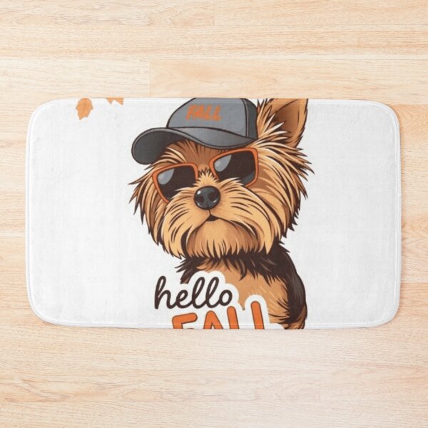 Item preview, Autumn Vibes: Stylish Yorkie in Fall Fashion designed and sold by Puppy Paws.