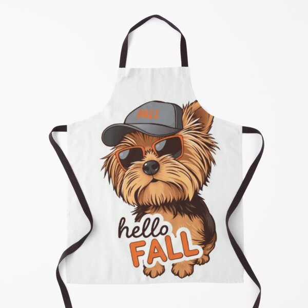 Item preview, Autumn Vibes: Stylish Yorkie in Fall Fashion designed and sold by Puppy Paws.