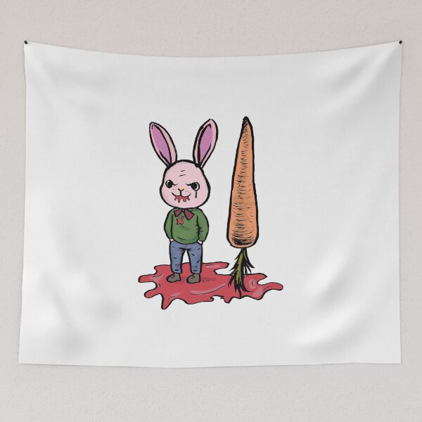Item preview, The carrot is not healthy for the psychopath rabbit designed and sold by matan kohn.