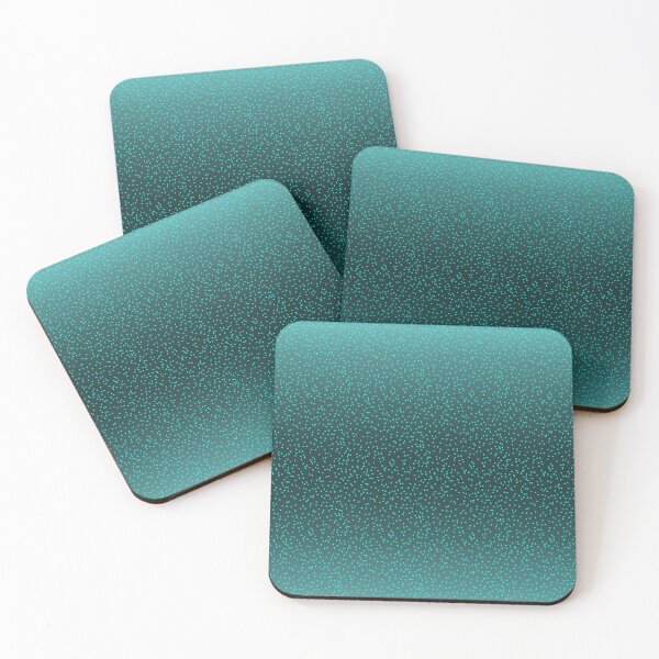 Item preview, Teal Ombre with Teal Glitter Horizontal designed and sold by Art in My Loft.