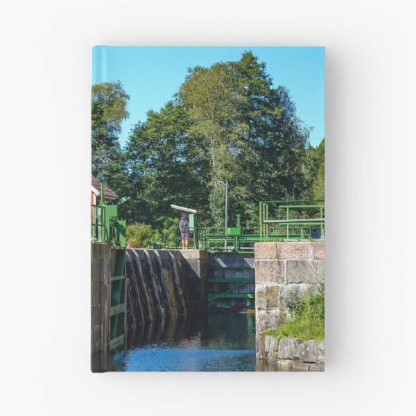 Item preview, The lock is open and waiting for the canal boat to arrive designed and sold by connyM-Sweden.