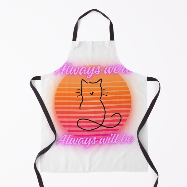 Item preview, Always were, always will be, love cat, retro color sun, summer, designed and sold by Lunaria Arts.