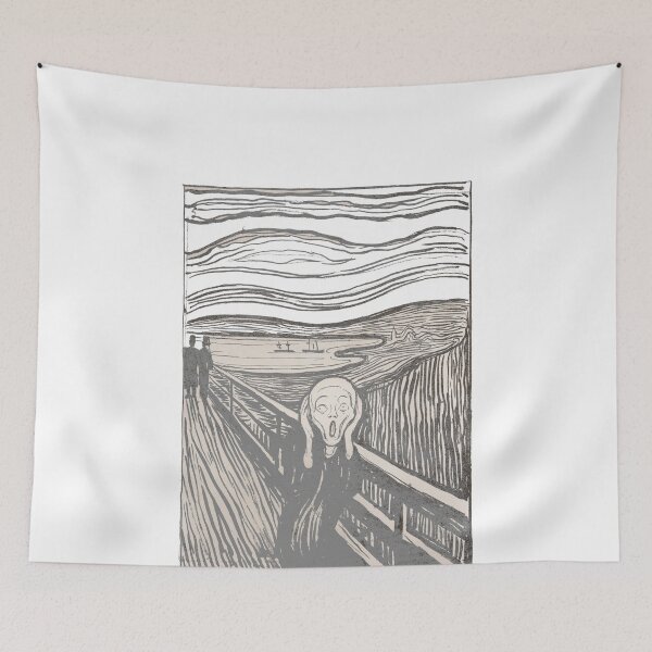 Item preview, The Scream (1895) by Edvard Munch. designed and sold by Gentle40Winks.