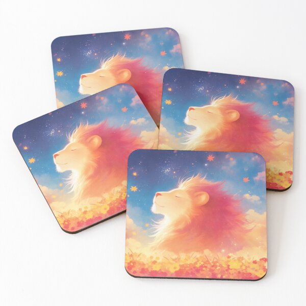 Item preview, Lion Majesty Under a Starry Sky designed and sold by AshiraCreations.