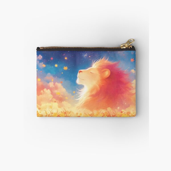 Item preview, Lion Majesty Under a Starry Sky designed and sold by AshiraCreations.