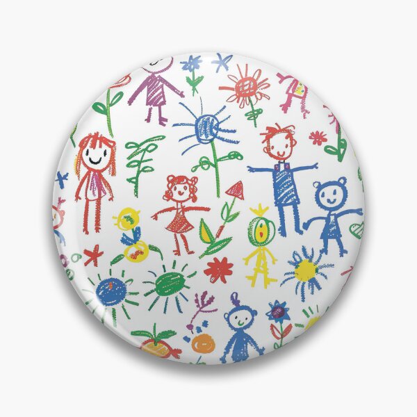 Item preview,  Children's drawings. Painted by a child. designed and sold by MagelliShop.