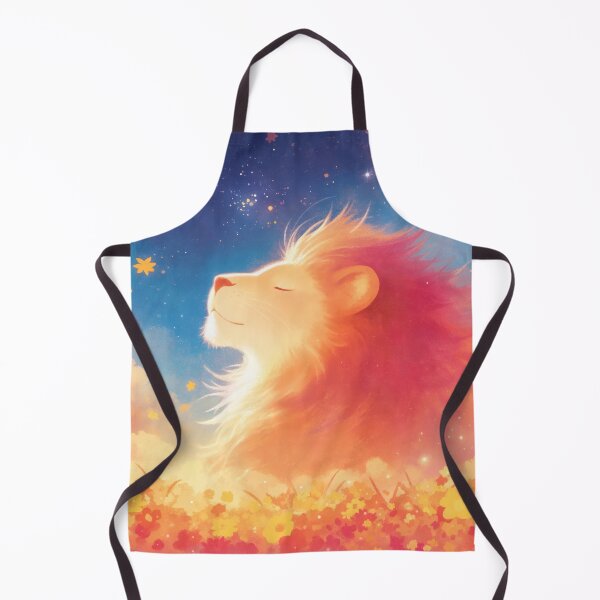 Item preview, Lion Majesty Under a Starry Sky designed and sold by AshiraCreations.