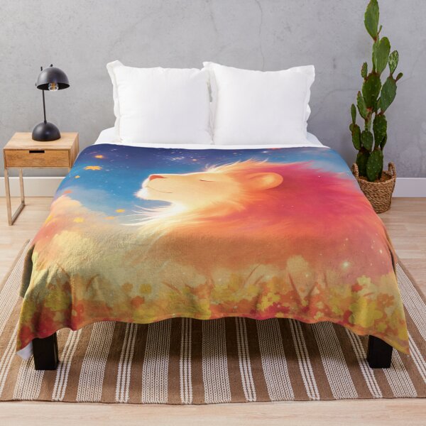 Item preview, Lion Majesty Under a Starry Sky designed and sold by AshiraCreations.