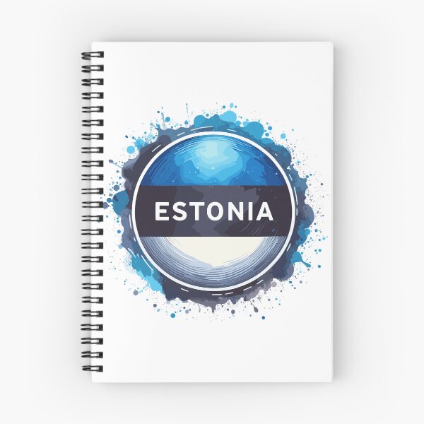 Item preview, Estonia flag gift designed and sold by Pineapple-Tree.