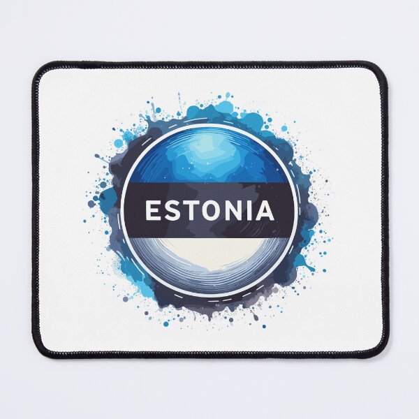 Item preview, Estonia flag gift designed and sold by Pineapple-Tree.