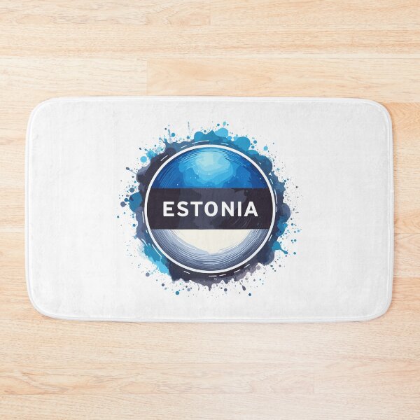 Item preview, Estonia flag gift designed and sold by Pineapple-Tree.