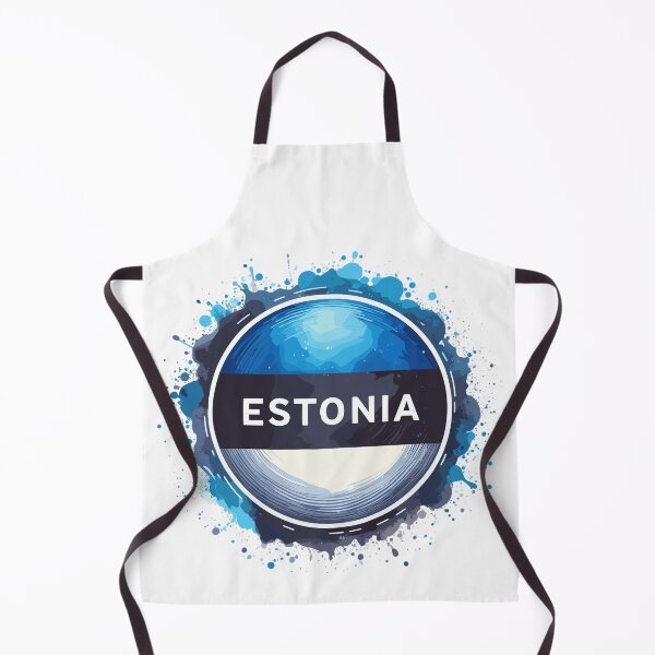 Item preview, Estonia flag gift designed and sold by Pineapple-Tree.