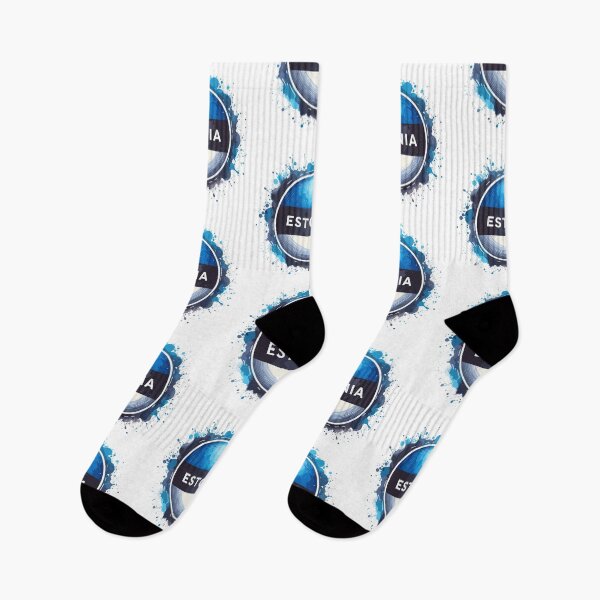 Item preview, Estonia flag gift designed and sold by Pineapple-Tree.