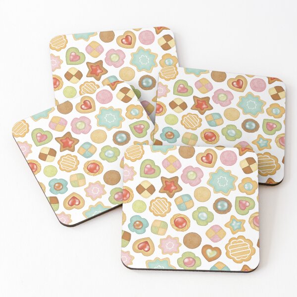 Item preview, Patissier Peach Pastel Minigame Cookies designed and sold by Juliet Raines.