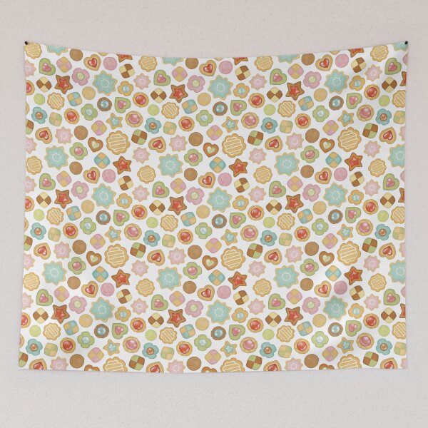 Item preview, Patissier Peach Pastel Minigame Cookies designed and sold by Juliet Raines.
