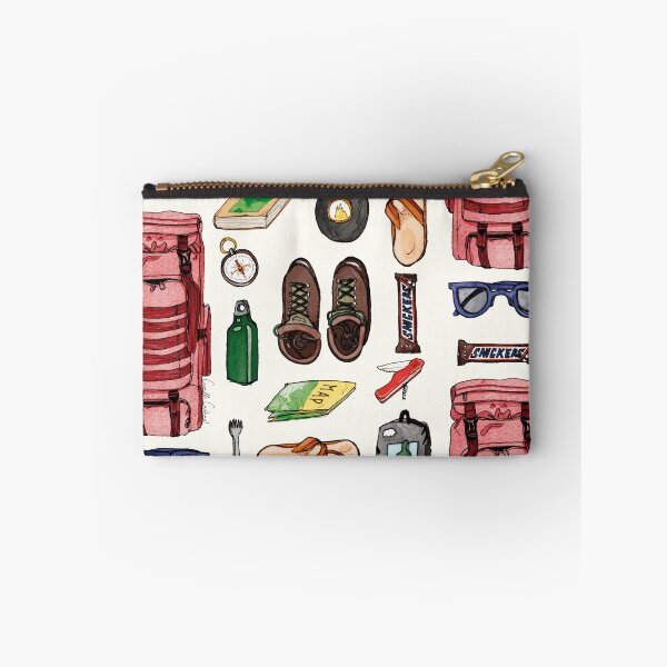 Item preview, Ultimate hiking gear - hand drawn  designed and sold by CamilleCastanet.