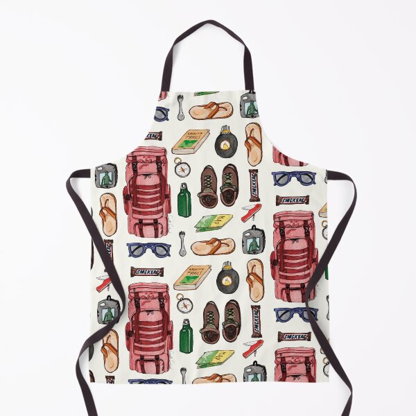 Item preview, Ultimate hiking gear - hand drawn designed and sold by CamilleCastanet.
