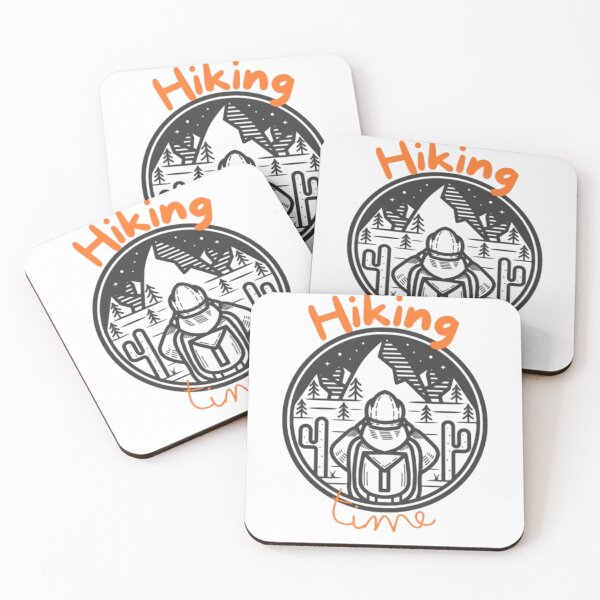 Item preview, Unleash Your Inner Explorer with ‘Hiking Time’ design designed and sold by MSHobbies.