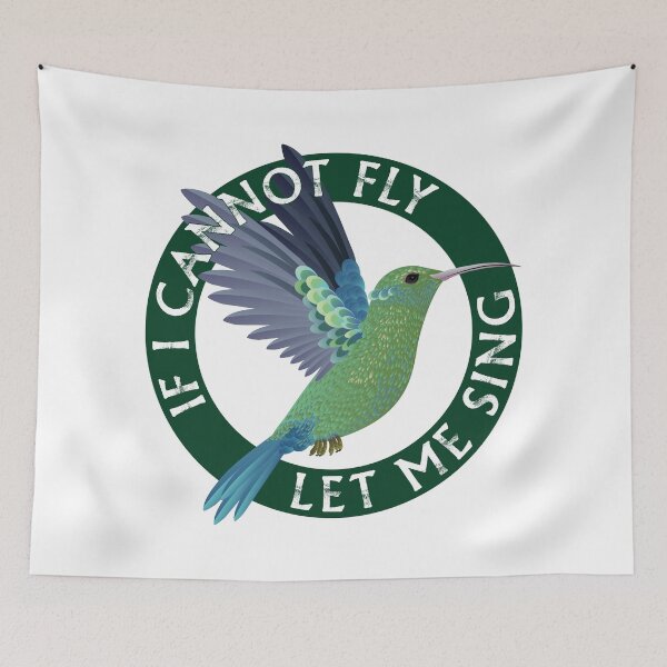 Item preview, If I cannot fly let me sing [Sweeney] designed and sold by lazarusheart.