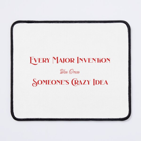 Item preview, Every Major Invention - Red designed and sold by Poppy Radcliffe.