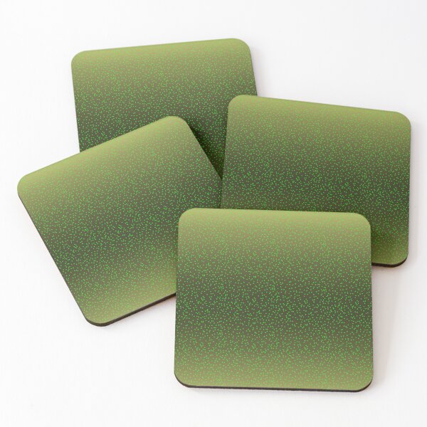 Item preview, Khaki Ombre with Green Glitter Horizontal designed and sold by Art in My Loft.