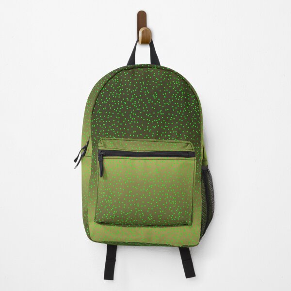 Item preview, Khaki Ombre with Green Glitter Horizontal designed and sold by Art in My Loft.