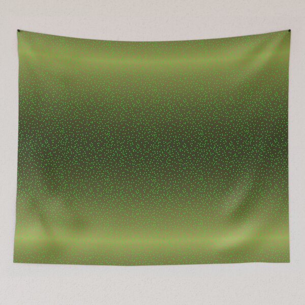 Item preview, Khaki Ombre with Green Glitter Horizontal designed and sold by Art in My Loft.