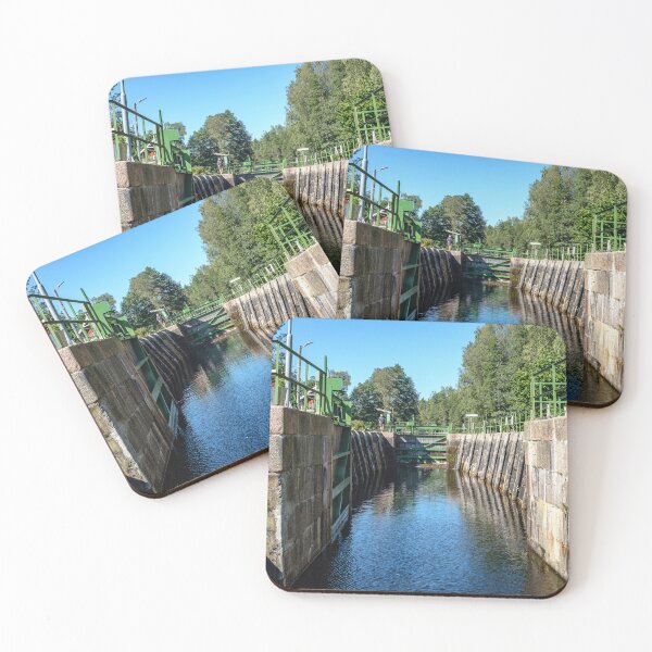 Item preview, The lock is open at the Canal of Dalsland in Sweden designed and sold by connyM-Sweden.
