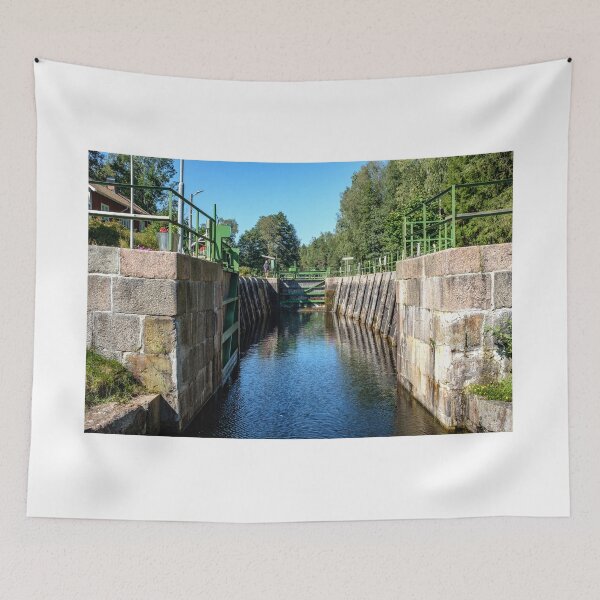 Item preview, The lock is open at the Canal of Dalsland in Sweden designed and sold by connyM-Sweden.
