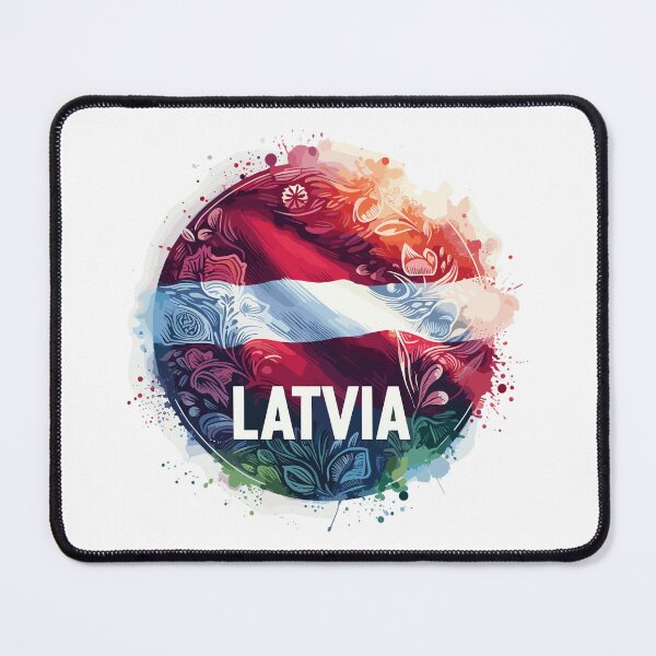 Item preview, Latvia flag gift designed and sold by Pineapple-Tree.