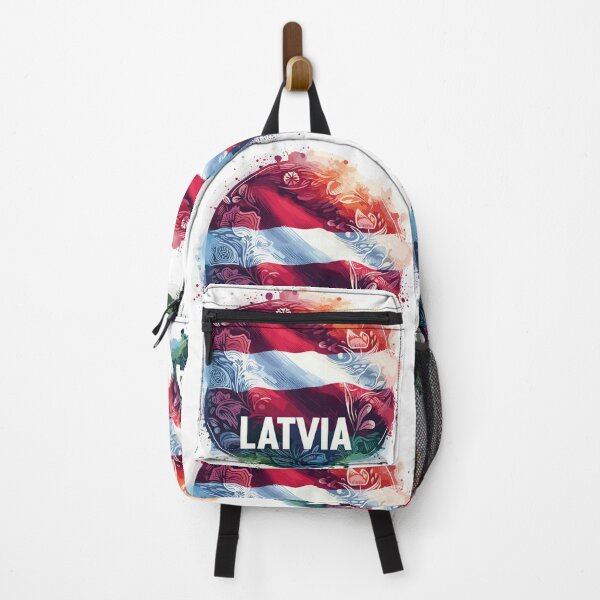 Item preview, Latvia flag gift designed and sold by Pineapple-Tree.