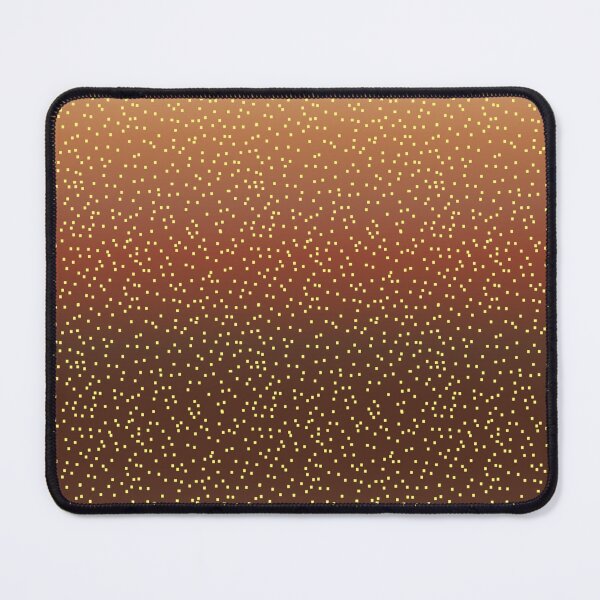 Item preview, Red Brown Ombre with Yellow Glitter Horizontal designed and sold by Art in My Loft.