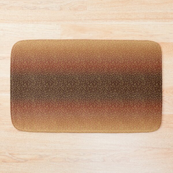 Item preview, Red Brown Ombre with Yellow Glitter Horizontal designed and sold by Art in My Loft.