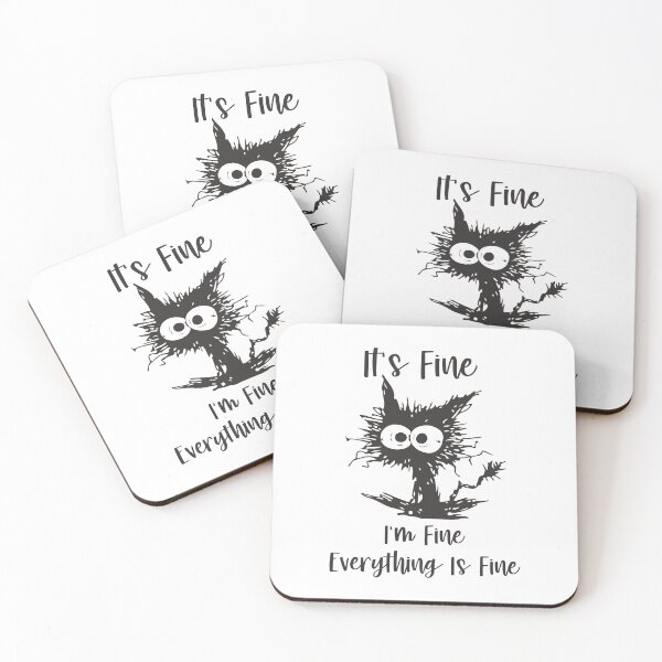 Item preview, it's fine i'm fine everything is fine designed and sold by Aevum Stella.