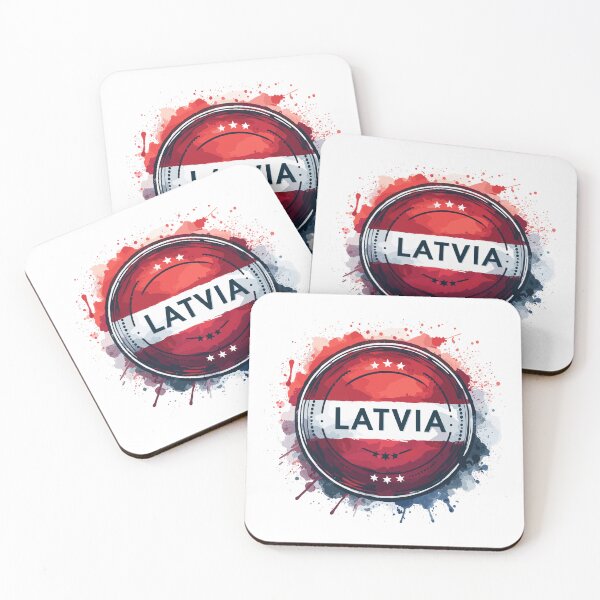 Item preview, Latvia flag gift designed and sold by Pineapple-Tree.
