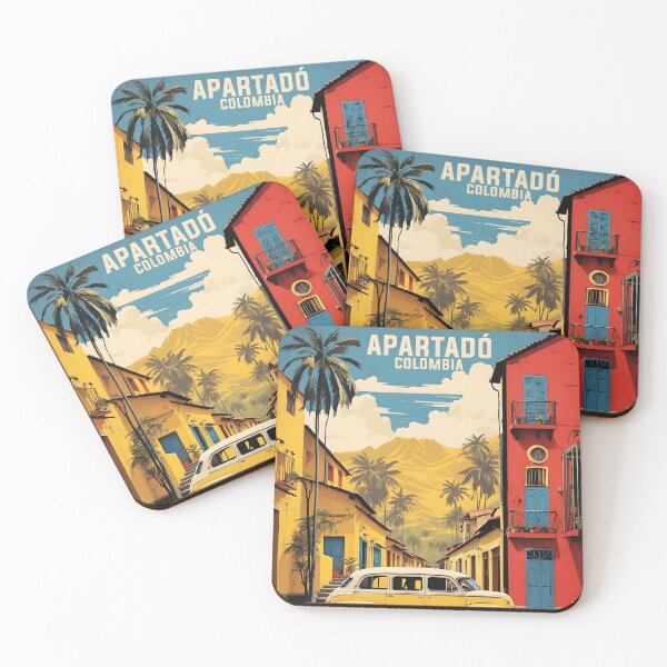Item preview, Apartado Colombia Retro Vintage Cartel Turismo designed and sold by TravelersGems.
