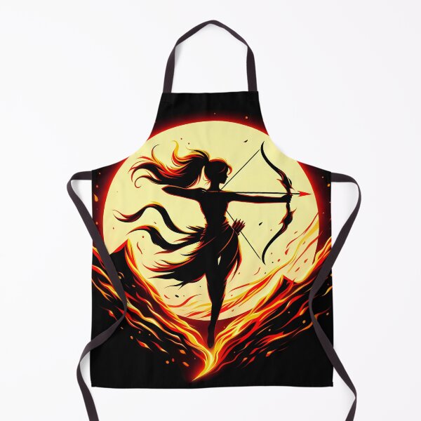 Item preview, Lava Fire Archer, Ai Generated Art designed and sold by ACC .