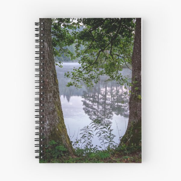 Item preview, The trees are reflected in the beautiful lake designed and sold by connyM-Sweden.